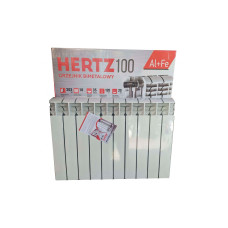 Радіатор опалення HERTZ 500/100 біметал (10 секцій)