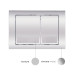 Готове рішення Qtap для ванної кімнати: підвісний унітаз Swan Rimless + комплект інсталяції Nest 4 в 1 (квадратна клавіша Chrome)