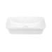 Комплект Qtap Scorpio: Раковина врезная прямоугольная 610х380х150 мм White + Донный клапан PU02