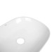 Комплект Qtap Aquarius: Раковина накладная прямоугольная 465x375x115 мм White + Донный клапан PU02
