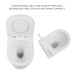 Унітаз підвісний Qtap Scorpio безободковий Ultra Quiet з сидінням Soft-close QT14332380AW