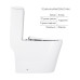 Унитаз-моноблок напольный Qtap Swan Ultra Quiet безободковый с сиденьем Soft-Close WHITE QT16226080AW