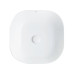 Умывальник Q-tap Kolibri WHITE 43 см накладной с донным клапаном (WHI 41288/F008)
