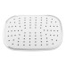 Душова система універсальна Qtap Grand на три споживача (з виливом) QTGRAWCR1004 Chrome/White