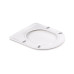 Унитаз-компакт Qtap Swan безободковый с сиденьем Soft-close QT16223178W