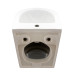 Біде підвісне Qtap Robin 495х370х325 White QT1355046FW