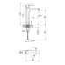 Смеситель для раковины Q-tap Lipno 1023H101C