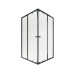 Душова кабіна Qtap Pisces BLA107-9SC5 75-90x75-90 см, скло Clear 5 мм без піддона