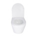 Унітаз підвісний Qtap Swan безободковий Ultra Quiet з сидінням Soft-close QT16335179W