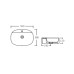 Раковина-чаша Qtap Scorpio 500x380x120 White QT14112202WN