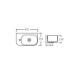 Раковина Qtap Tern 450х250х158 White QT17115117RWN