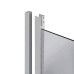 Lidz Набор: Душевая кабина Latwa SC90x90.SAT.LOW.DGR, полукруглая, стекло тонированное 4 мм + Душевой поддон Kapielka ST90x90x14