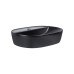 Раковина-чаша Qtap Scorpio 500х385х120 Matt black QT142202MBMBN