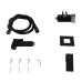 Набор для гигиенического душа Lidz Kubis 111 Black LDKUB111BLA46108 прямоугольный