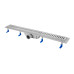 Трап линейный Q-tap Dry FA304-800 с нержавеющей решеткой 800х73