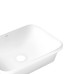 Комплект Qtap Scorpio: Раковина врезная прямоугольная 500х380х145 мм White + Донный клапан PU02