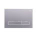 Комплект: Qtap Swan унитаз напольный Rimless QT16223178W + Nest комплект инсталляции 2в1 (линейная клавиша Satin) QT0122490S4Q1 + QT0111M08382SAT