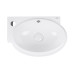 Раковина Qtap Leo 420x280x150 White з донним клапаном QT11115011LW