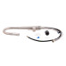 Змішувач для кухні Qtap Evicka з висувним виливом QTEVI91103UN Brushed Nickel PVD