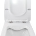 Набор Q-tap инсталляция 3 в 1 Nest QT0133M425 с панелью смыва квадратной QT0111M06028CRM + унитаз с сиденьем Crow QT05335170W