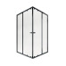 Душова кабіна Qtap Pisces BLA109-11SC5 90-105x90-105 см, скло Clear 5 мм без піддона