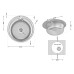 Кухонна мийка Lidz 510-D 0,8 мм Micro Decor (LIDZ510DEC)