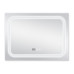 Дзеркало Qtap Mideya (DC-F906) 800х600 з LED-підсвічуванням Touch, з антизапотіванням, з годинником, димером, рег. яскравості QT2078F906W