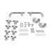 Душевая кабина Lidz Wawel SC120x80.SAT.LOW.FR, стекло Frost 5 мм без поддона