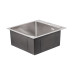 Мойка для кухни интегрированная Lidz Handmade H5050 (LDH5050BRU35375) Brushed Steel 3,0/0,8 мм