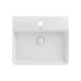 Раковина Qtap Nando LT 500х420х130 White з донним клапаном QT12112173SW