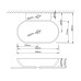 Раковина Qtap Cardinal 565х400х130 White з донним клапаном QT0411K177W