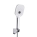 Смеситель для ванны Qtap Gemini (c душевым гарнитуром) QTGEM259CRW45683 Chrome/White