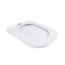 Унітаз-компакт Qtap Nando безобідковий з сидінням Soft-close QT12221222AW