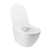 Набор Q-tap инсталляция 3 в 1 Nest QT0133M425 с панелью смыва круглой QT0111M11V1146MB + унитаз с сиденьем Swan QT16335178W