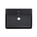 Раковина Qtap Nando LT 600х420х120 Matt black QT12112173MBMBN