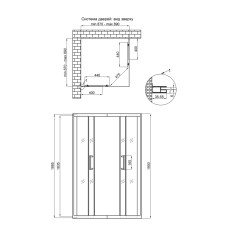 Душевая кабина Q-tap Taurus BLA1099SC6 Clear