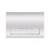 Комплект: Qtap Swan унитаз напольный Rimless QT16223178W + Nest комплект инсталляции 2в1 (линейная клавиша Chrome) QT0122490S4Q1 + QT0111M08381CRM