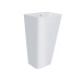 Комплект Qtap Tern: Раковина напольная моноблок 440х380х830 мм White + Донный клапан PU02O