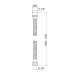 Шланг Lidz Niagara 06 1,5-1,7 м LDNIA06CRM35454 Chrome