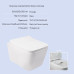 Набор Q-tap инсталляция 3 в 1 Nest QT0133M425 с панелью смыва линейной QT0111M08V1384W + унитаз с сиденьем Crow QT05335170W