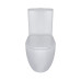 Унітаз-компакт Qtap Robin Ultra Quiet безободковий з сидінням Soft-close QT13222128AUQ1W