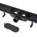 Комплект для душа Qtap: Душевая кабина Pisces 109-11SC5, квадрат, 90-105x90-105, стекло 5мм Clear + Линейный трап QT Dry FF304-600MBLA