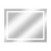 Зеркало Qtap Mideya 900х700 с LED-подсветкой Touch, с антизапотеванием, с диммером, рег. яркости Reverse QT2078NCF9070W