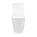 Унитаз-моноблок напольный Qtap Kolibri Ultra Quiet безободковый с сиденьем Soft-close WHITE QT10226380W