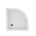 Набор Lidz душевая кабина Latwa SC80x80.SAT.MID.GR, стекло тонированное 4 мм + поддон с панелью Kupala