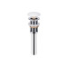 Комплект Qtap Scorpio: Раковина врезная прямоугольная 610х380х150 мм White + Донный клапан PU02