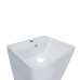 Комплект Qtap Tern: Раковина напольная моноблок 440х380х830 мм White + Донный клапан PU02O