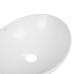 Комплект Qtap Dove: Раковина накладная овальная 410x335x145 мм White + Донный клапан PU02