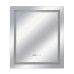 Зеркало Qtap Mideya 700х800 с LED-подсветкой Touch, с антизапотеванием, с часами, диммером, рег. яркости QT2078DCF7080W