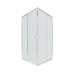 Душевая кабина Qtap Pisces CRM107-9SP5 75-90x75-90 см, стекло Pear 5 мм без поддона